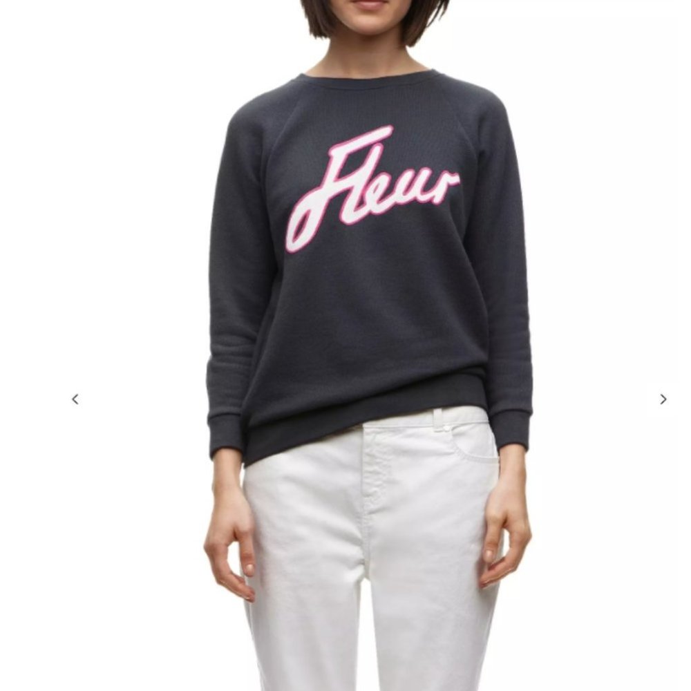 Whistles | Fleur Logo Sweatshirt